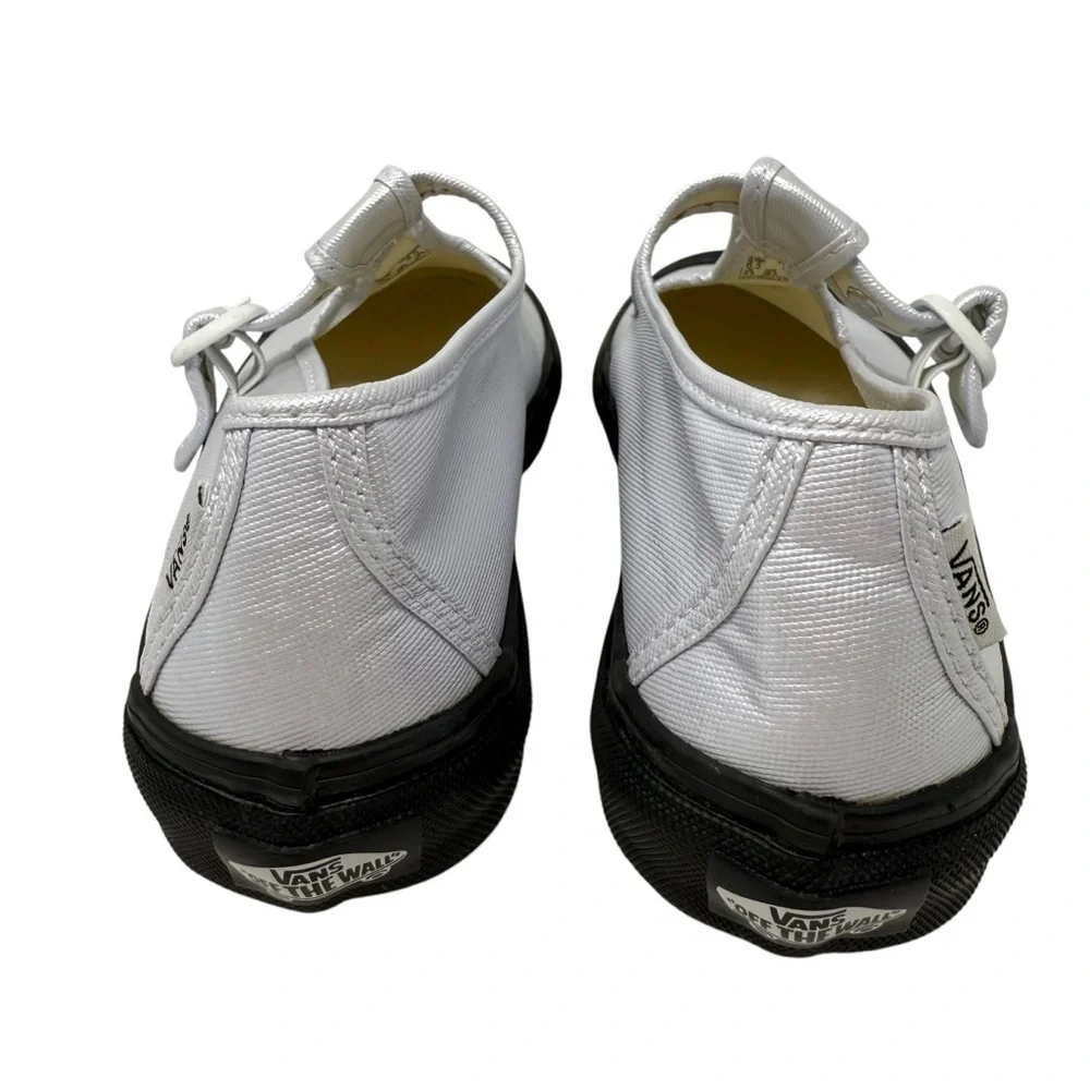 Vans Style 93 Coated Canvas True White Mary Jane Shoes Women’s Size 8 New